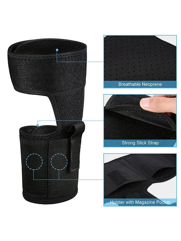 Ankle Holster with Magazine Pouch
