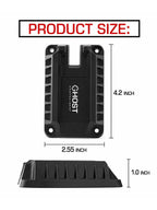 Magnetic Quick Draw Gun Mount for Compact, Mid Size and Full Size Pistols