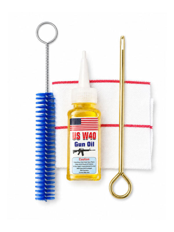 3-in-1 Leather Holster Cleaning Kit with Silicone Rubber Grip