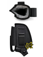 3-in-1 Leather Holster Cleaning Kit with Silicone Rubber Grip