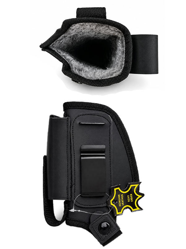 3-in-1 Leather Holster Cleaning Kit with Silicone Rubber Grip