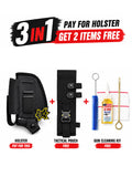 3 in 1 Tactical Leather Holster Combo with Free Gifts